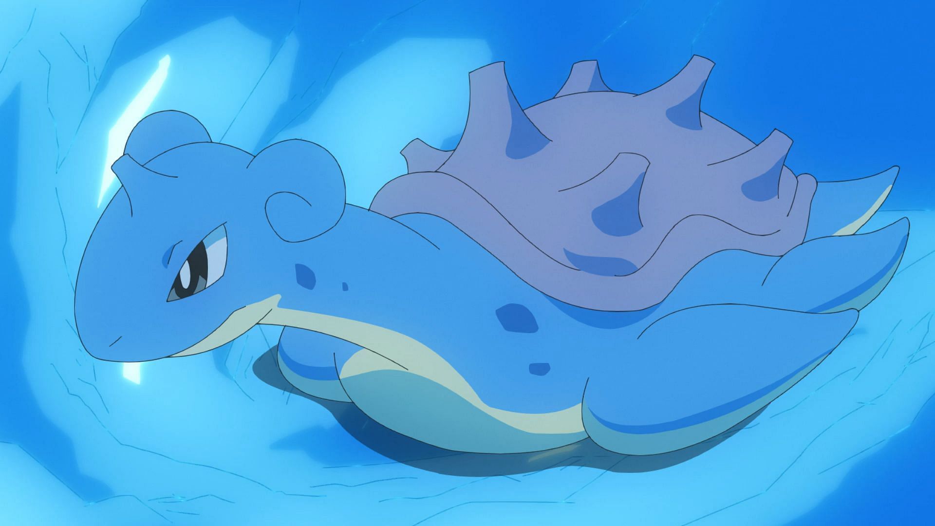 Lapras in the anime (Image via TPC)